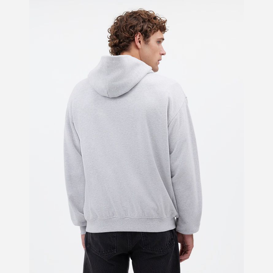 gris clair madewell la mccarren poids moyen mens hoodie