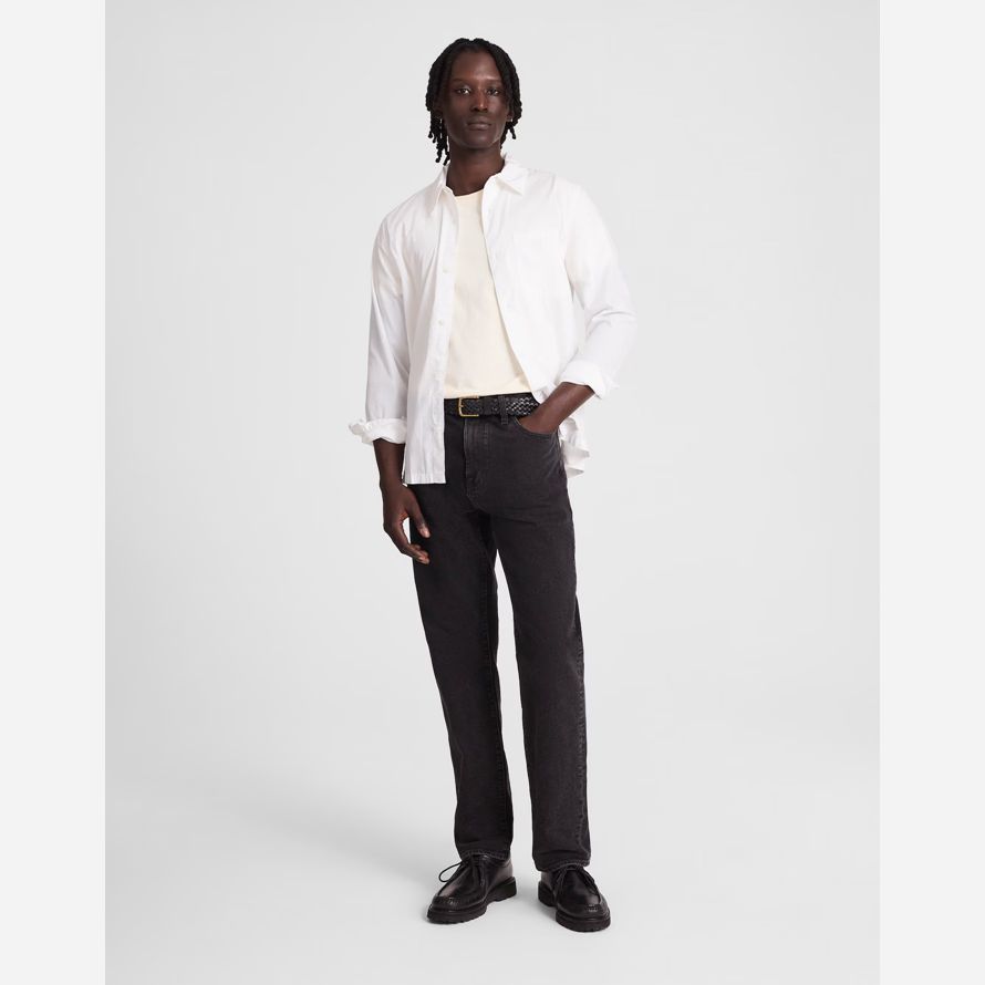 madewell 1991 straight-leg jeans homme noir