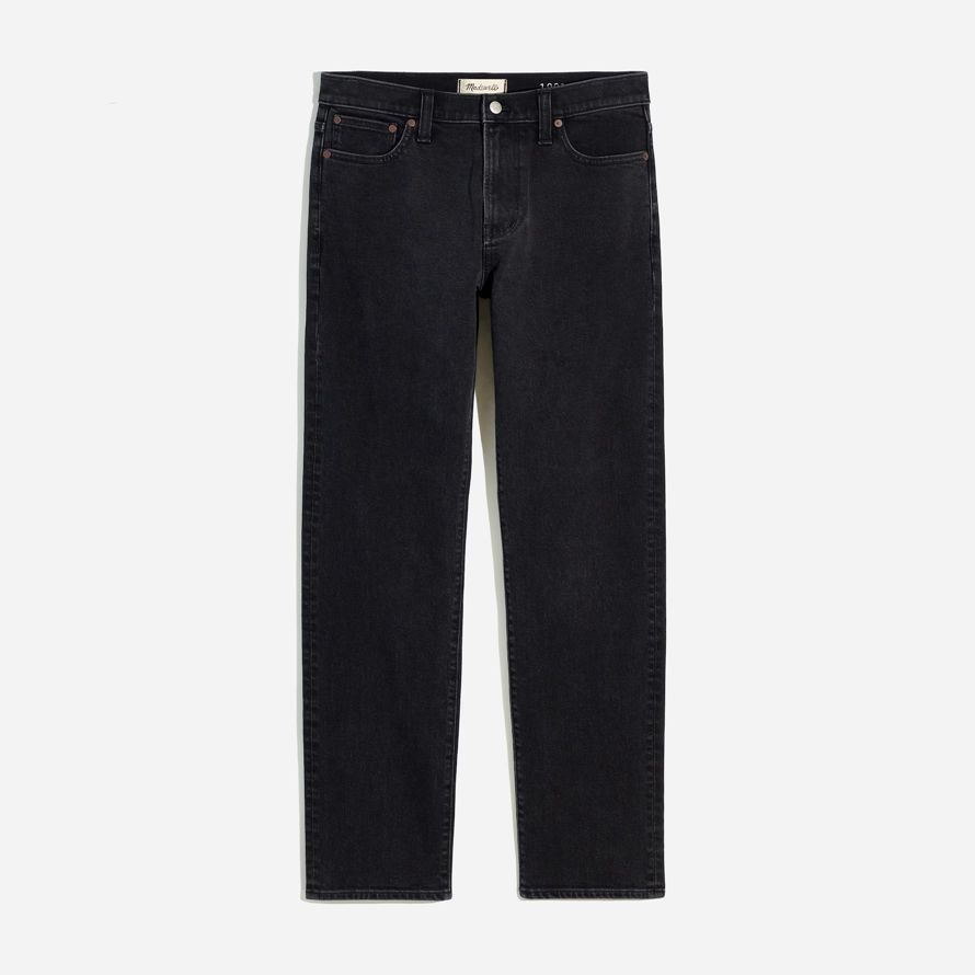 madewell 1991 straight-leg jeans homme noir