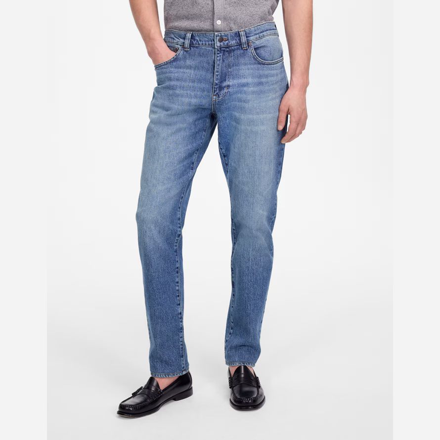 madewell athlétique slim mens jeans bleu