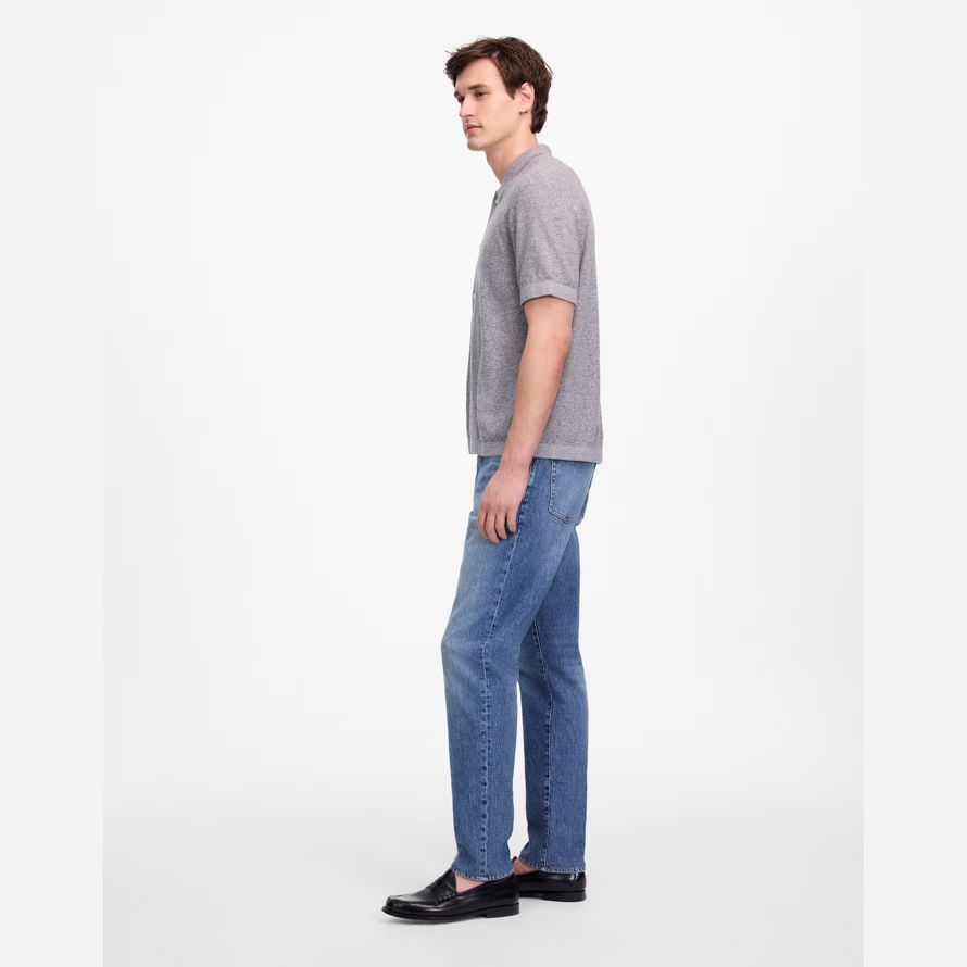 madewell athlétique slim mens jeans bleu