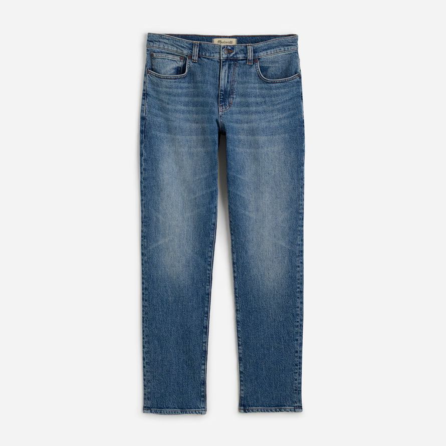 madewell athlétique slim mens jeans bleu
