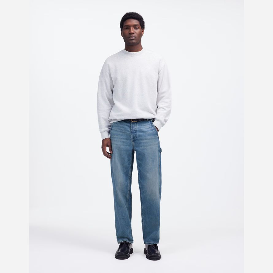 madewell charpentier mens jeans bleu