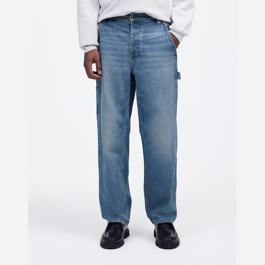 madewell charpentier mens jeans bleu