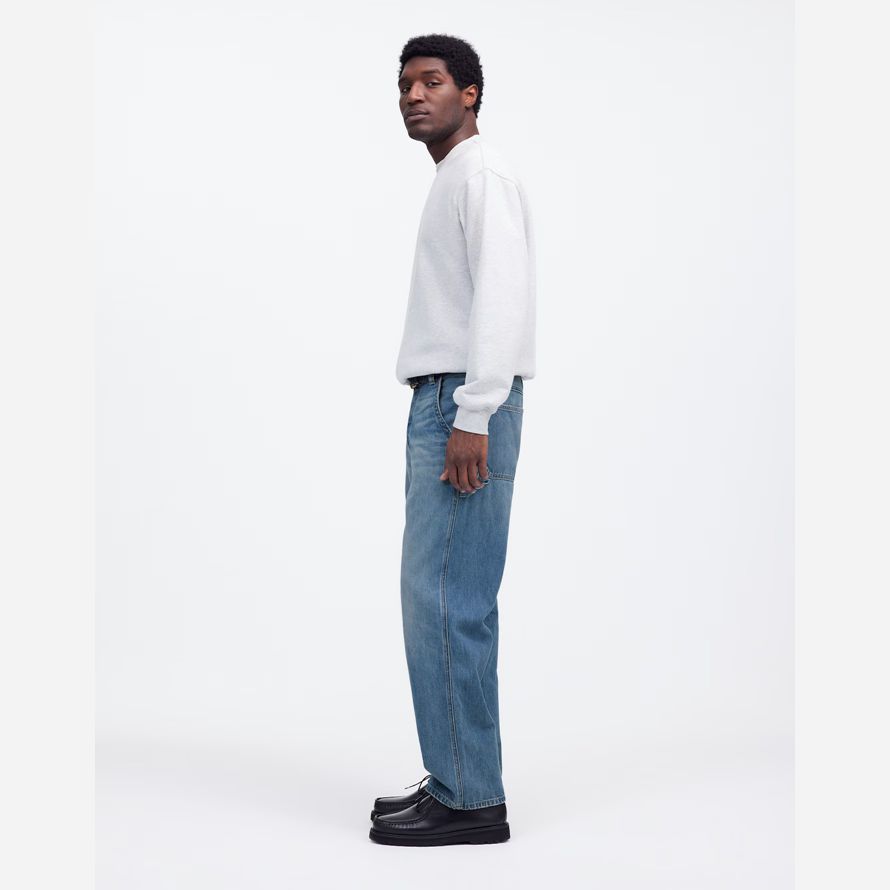 madewell charpentier mens jeans bleu