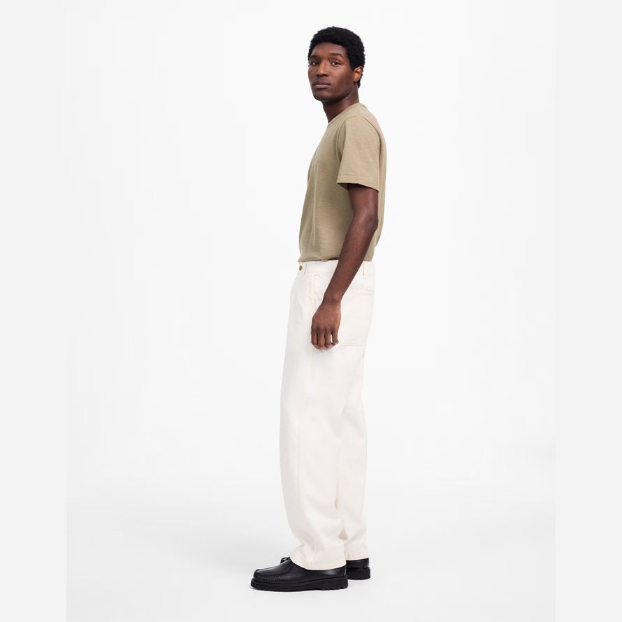 crème madewell poche plaquée mens jeans