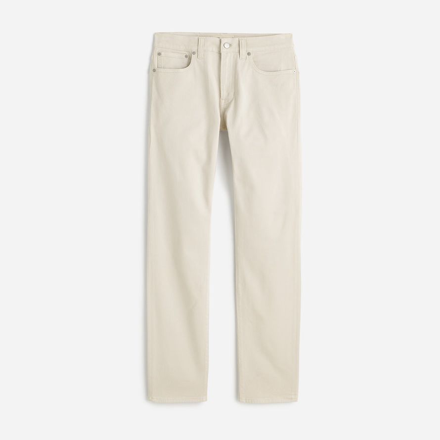 madewell la allday 1991 straight-leg mens pantalon de crème légère