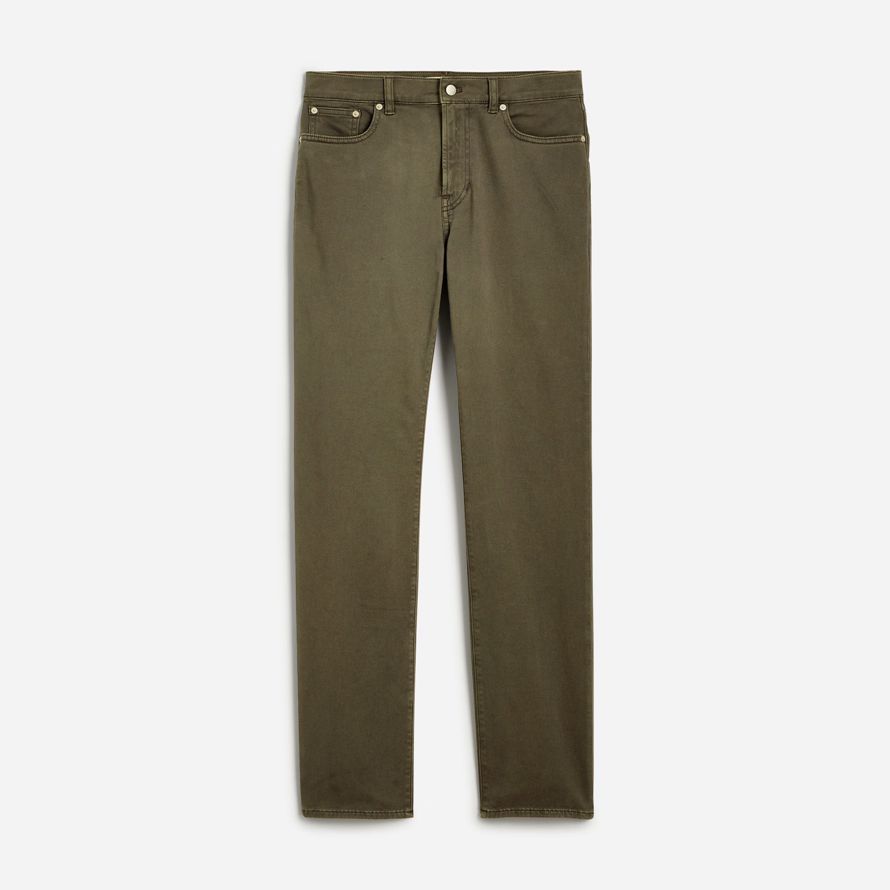 madewell lathletic allday slim mens pantalon olive