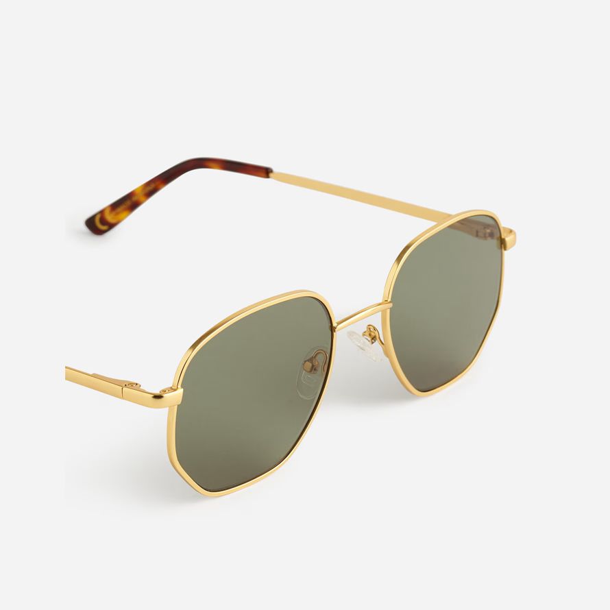 madewell wire frame lunettes de soleil des hommes de lor