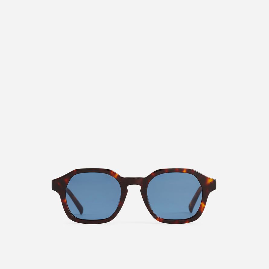 madewell graphton acétate mens lunettes de soleil brun