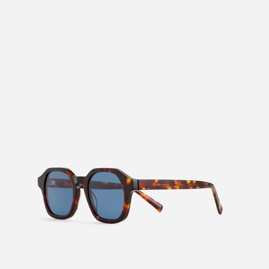 madewell graphton acétate mens lunettes de soleil brun