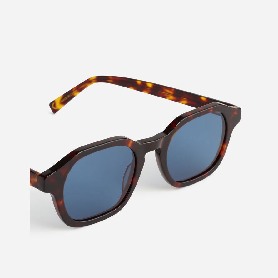madewell graphton acétate mens lunettes de soleil brun