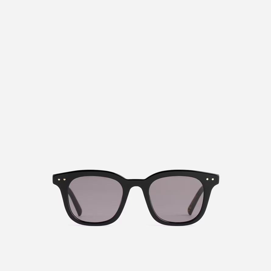 noir madewell place dacétate de lunettes de soleil des hommes