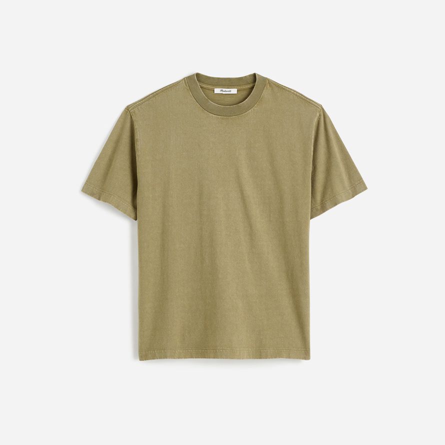 madewell le vintage mens t-shirts vert
