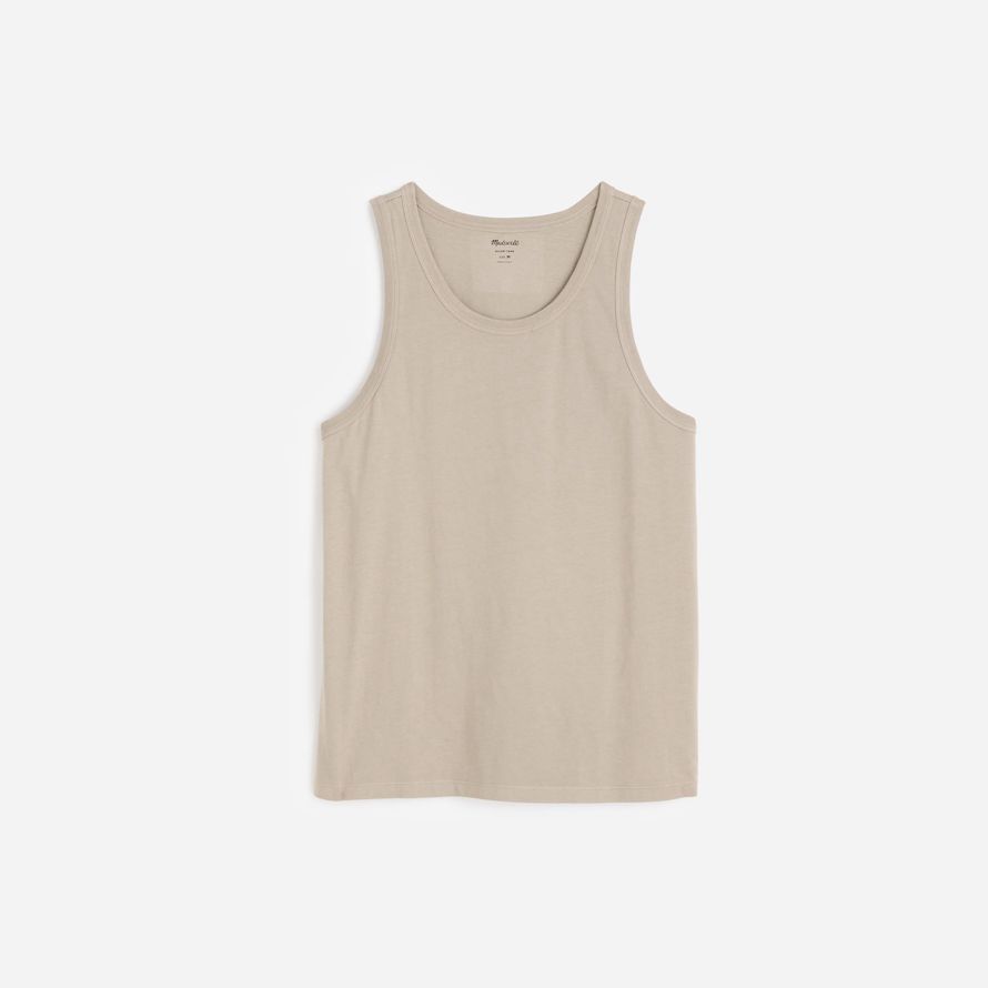 kaki mens madewell allday réservoir