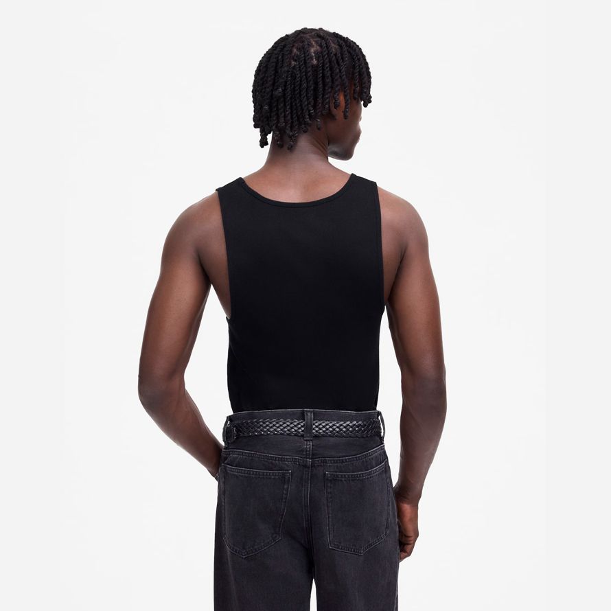 noir madewell côtelée mens réservoir