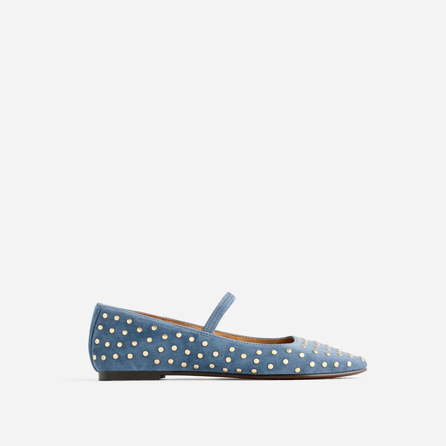 bleu blanc madewell le greta womens ballet flat