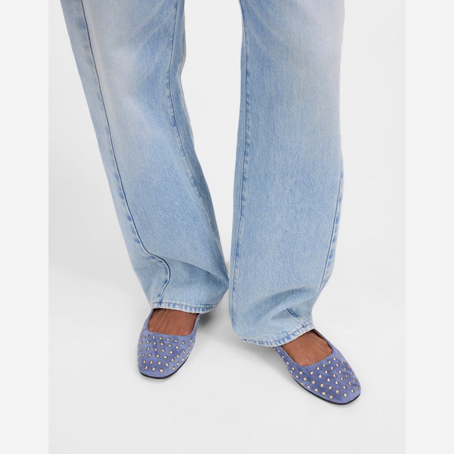 bleu blanc madewell le greta womens ballet flat