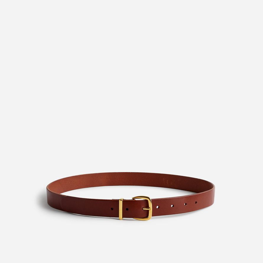 brun womens madewell lessentiel de ceinture en cuir