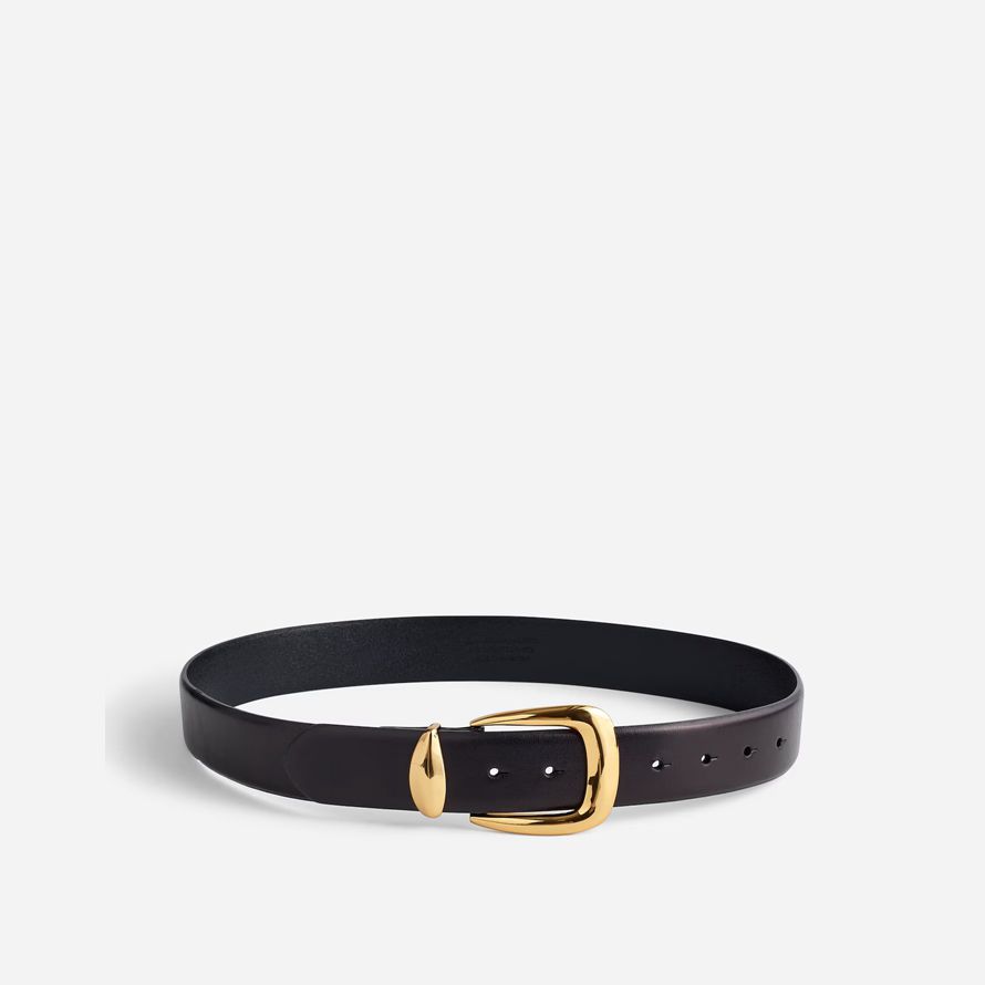 madewell métal chunky déclaration womens ceinture noir