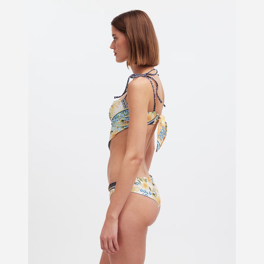 multicolore womens madewell agua bendita lola bas de bikini