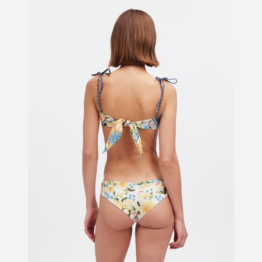 multicolore womens madewell agua bendita lola bas de bikini