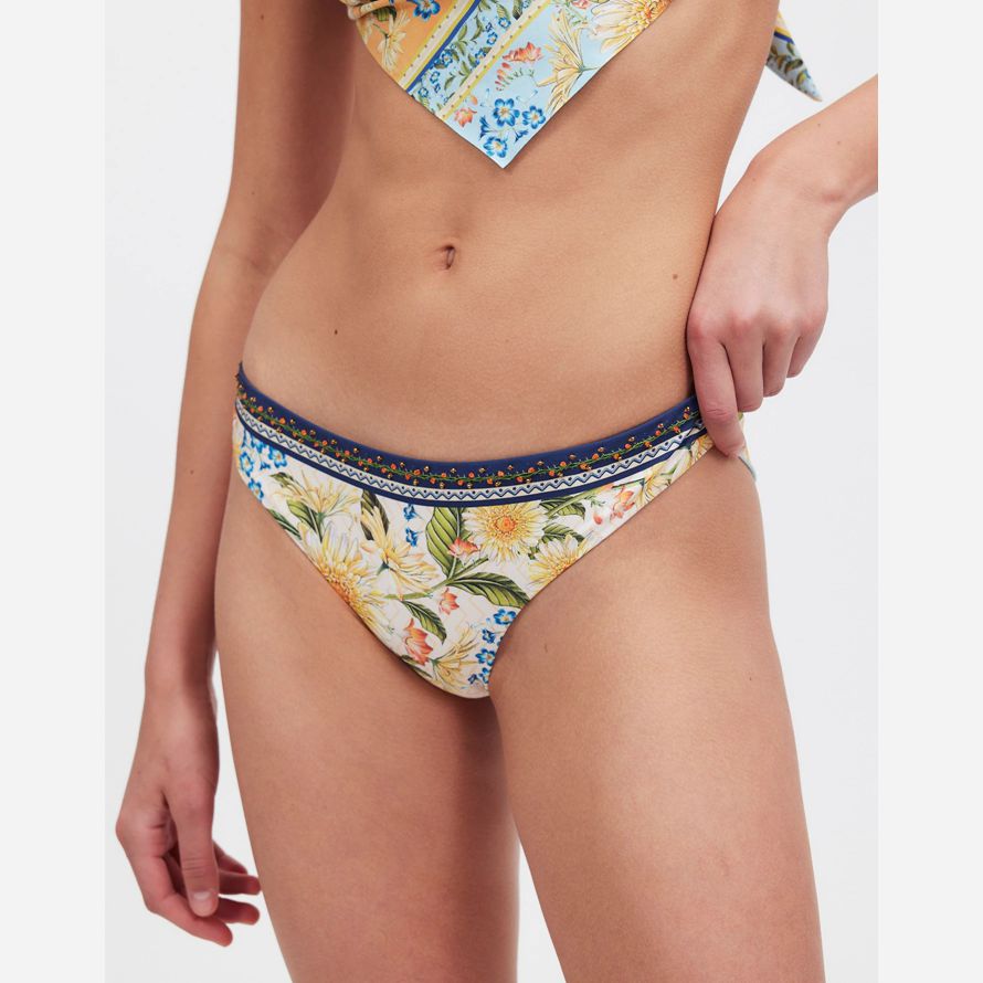 multicolore womens madewell agua bendita lola bas de bikini