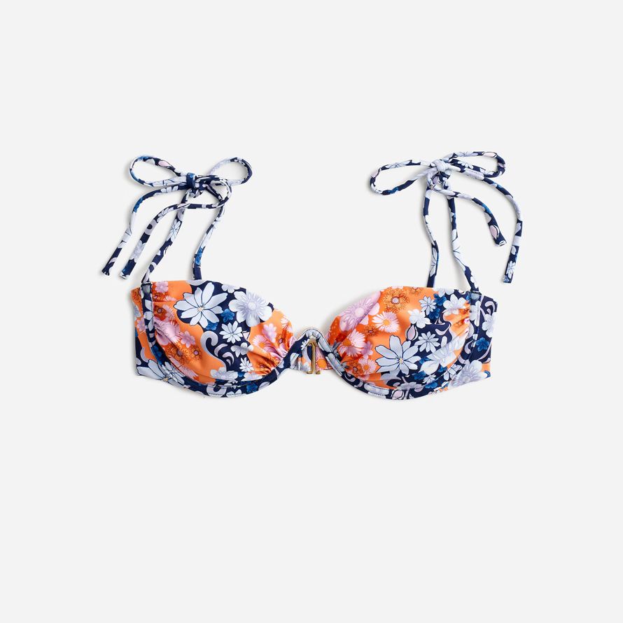multicolore womens madewell agua bendita haut de bikini