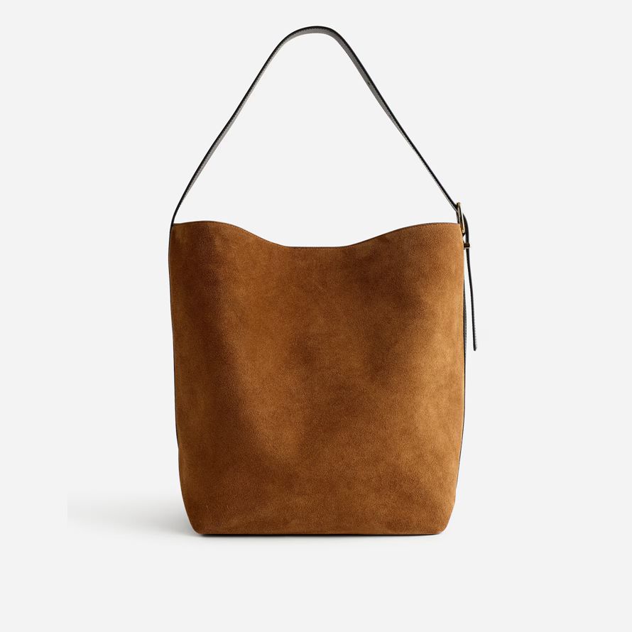 womens madewell lessentiel extra-large tote sac seau brun