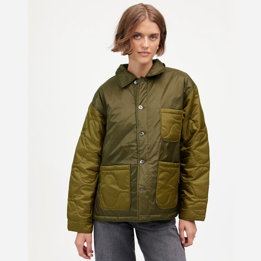 madewell alpha industries isolées corvée womens coat vert