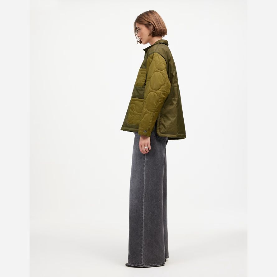 madewell alpha industries isolées corvée womens coat vert