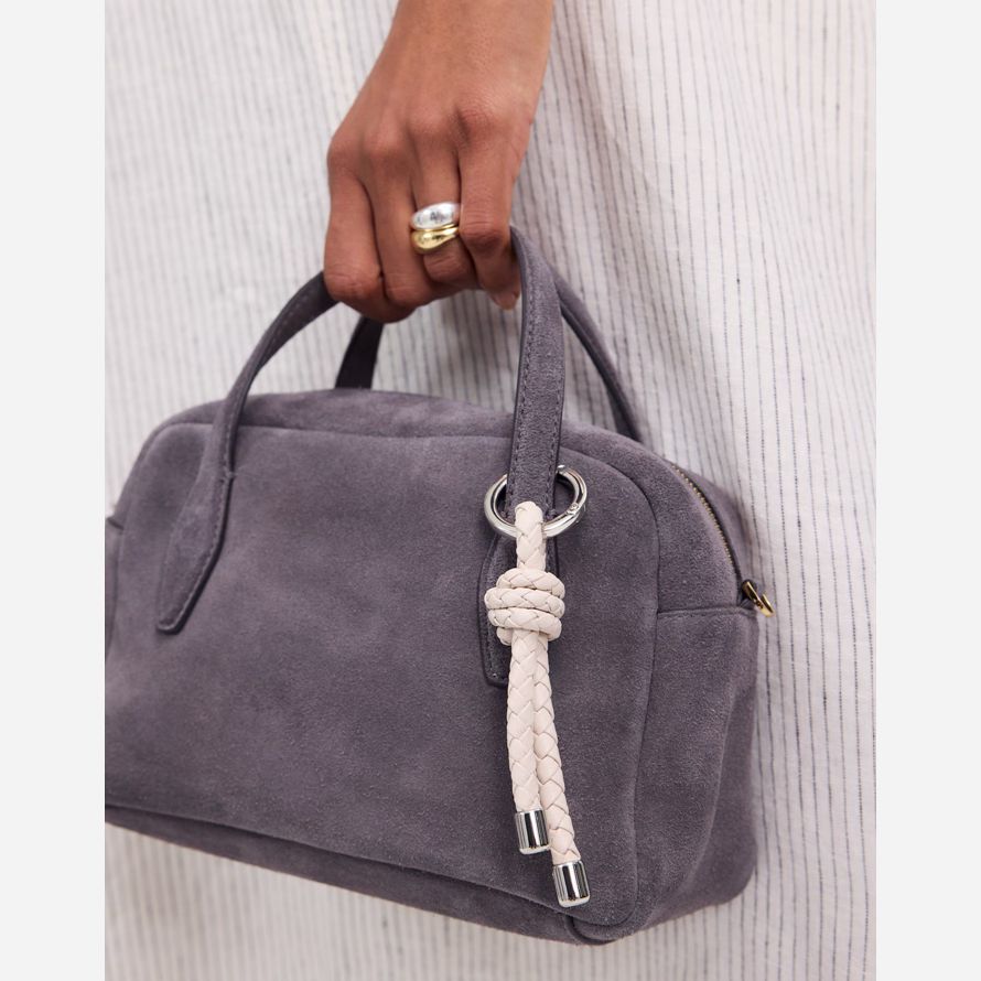 gris foncé madewell moyen suede womens sac À bandoulière