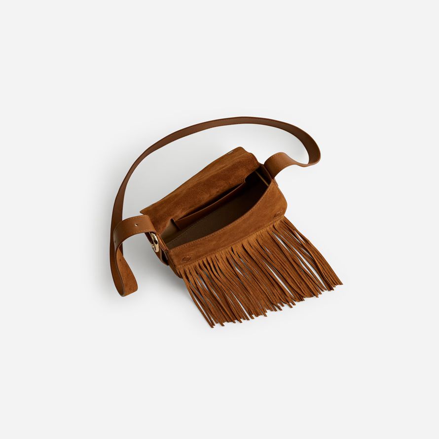 brun madewell la sculpturale boucle de femmes sac À bandoulière