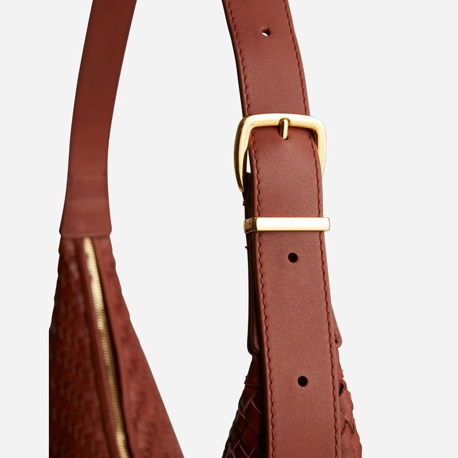 brun madewell la sculpturale boucle de femmes sac À bandoulière