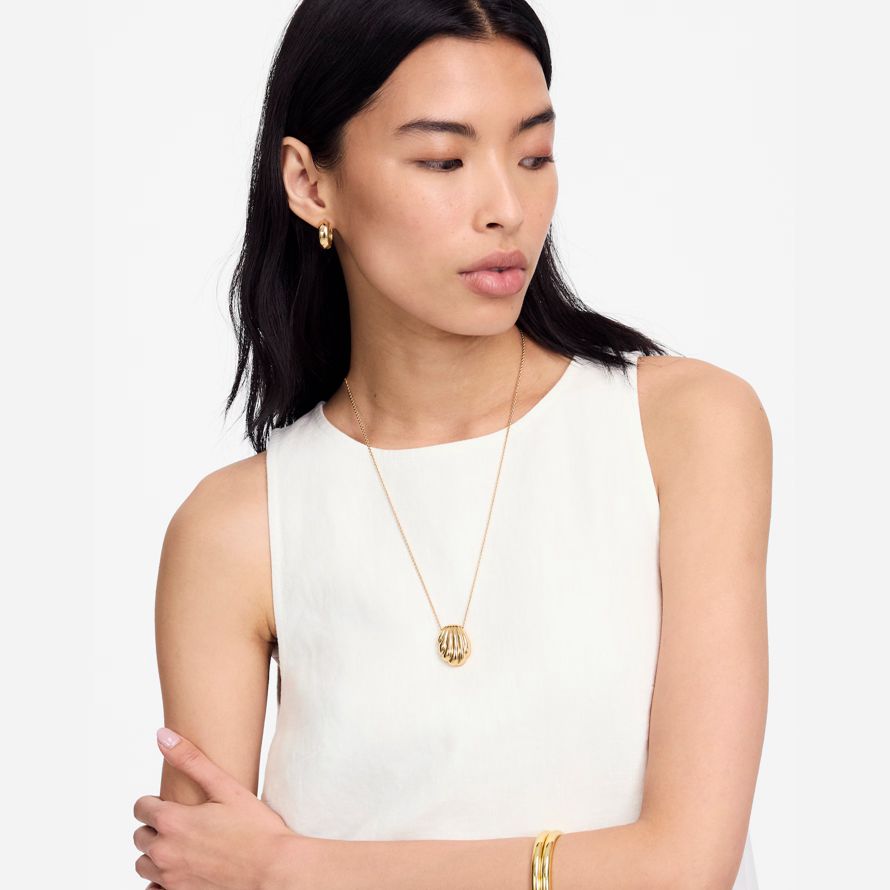 madewell mini maj womens robe blanche