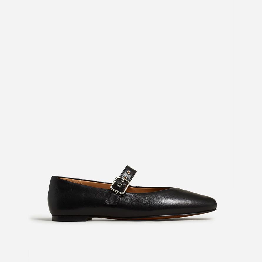 black womens madewell remy mary jane flats