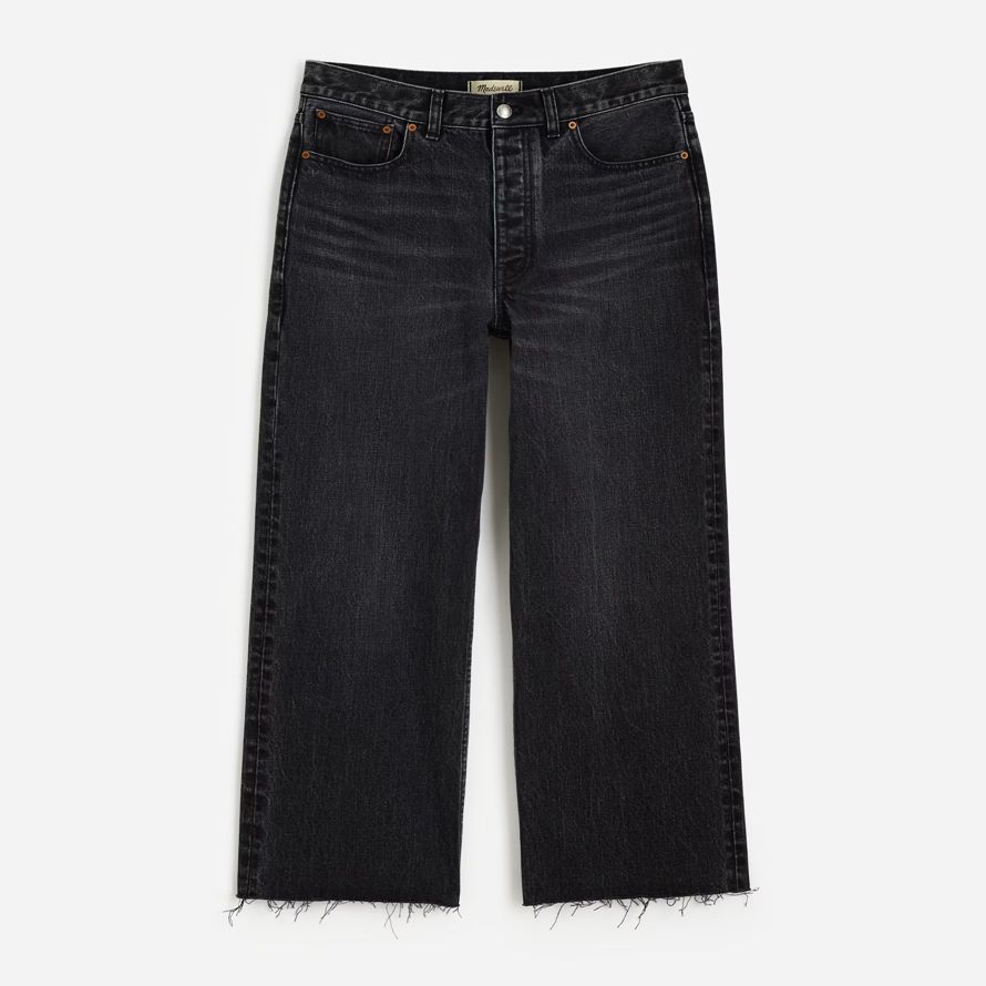 noir madewell basse en bandoulière baggy culture womens jeans