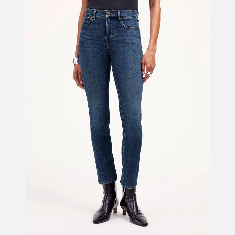 madewell de stovepipe womens jeans bleu