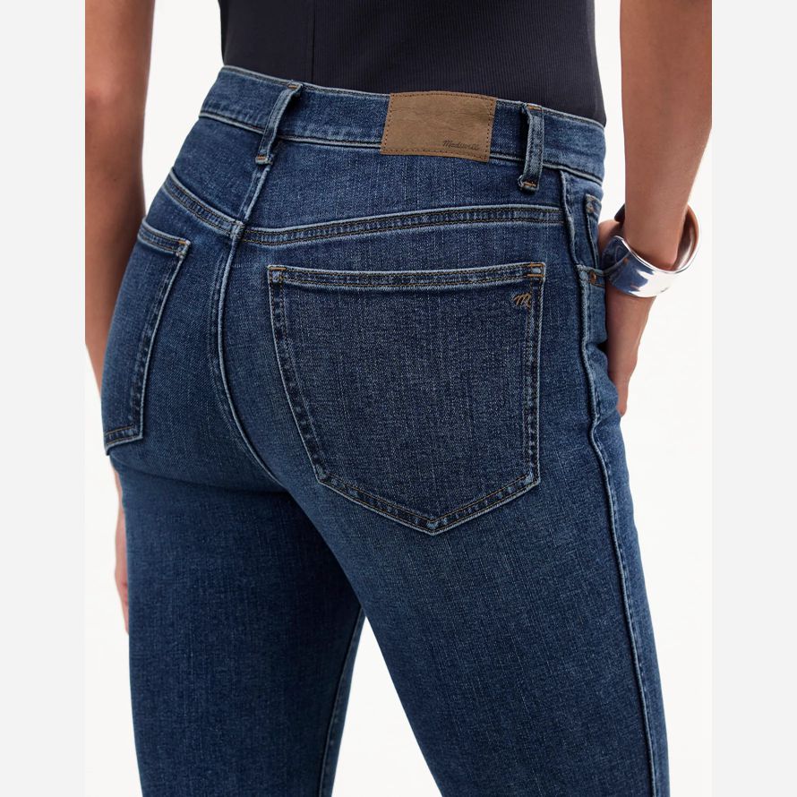 madewell de stovepipe womens jeans bleu