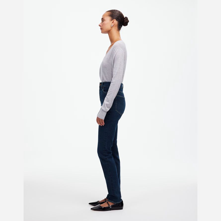 madewell la parfaite vintage womens jeans bleu