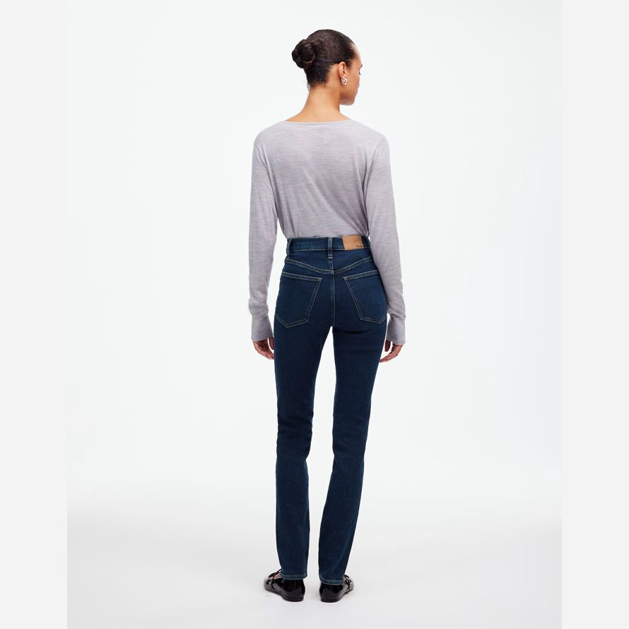 madewell la parfaite vintage womens jeans bleu
