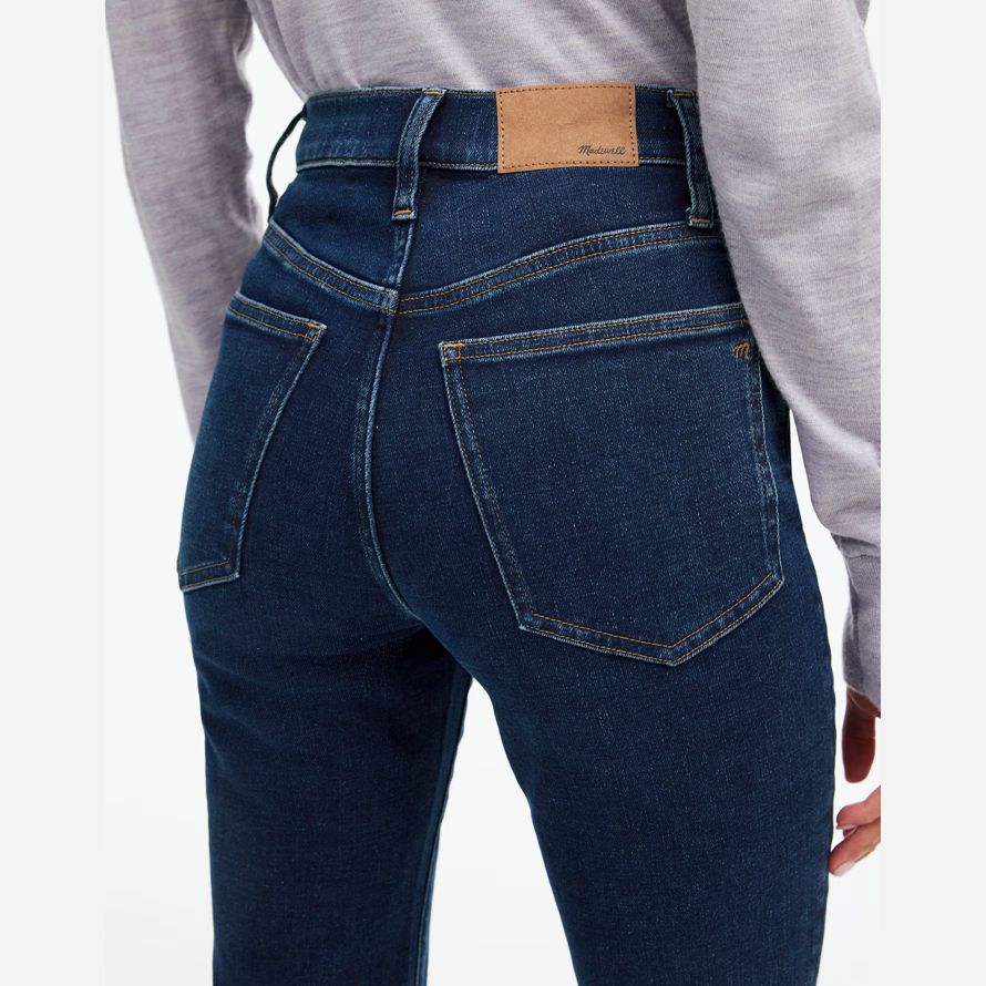 madewell la parfaite vintage womens jeans bleu