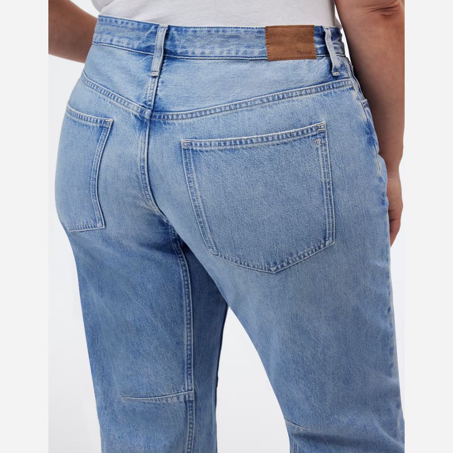 bleu madewell le plus précipitamment baril-jambe womens jeans