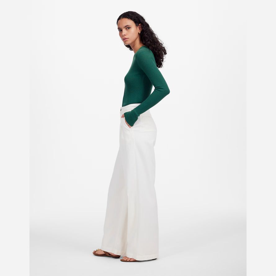 blanc madewell harlow large-jambe womens jeans