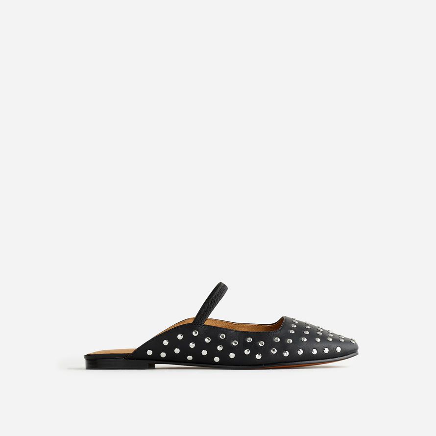 black womens madewell le greta ballet flat mule