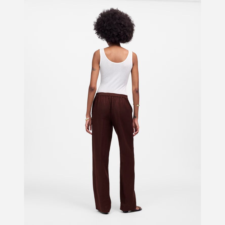chocolat womens madewell easy pull-pantalon