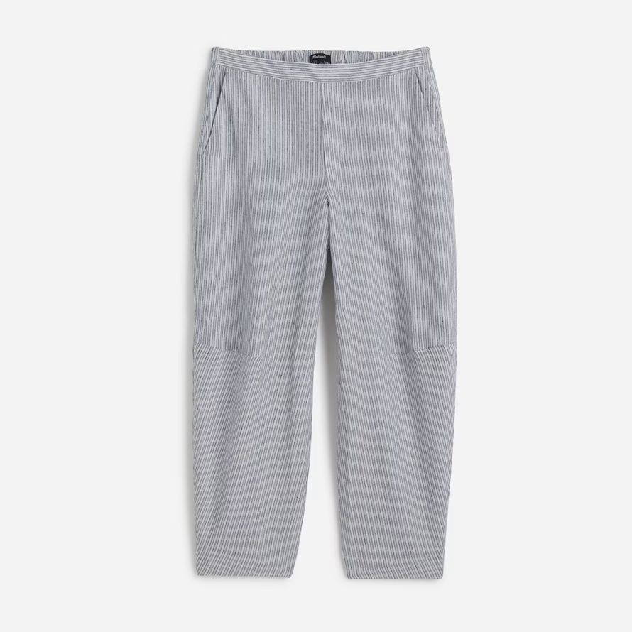 gris madewell tirez sur le baril womens pantalon