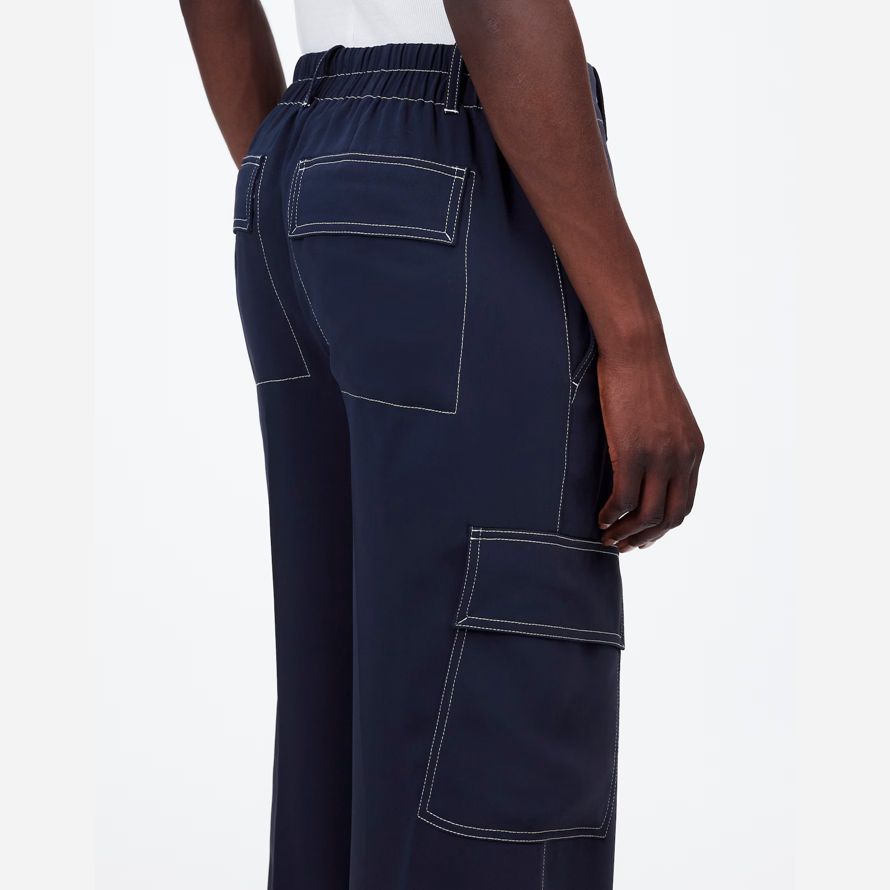 navy womens madewell pull-utilitaire de pantalon