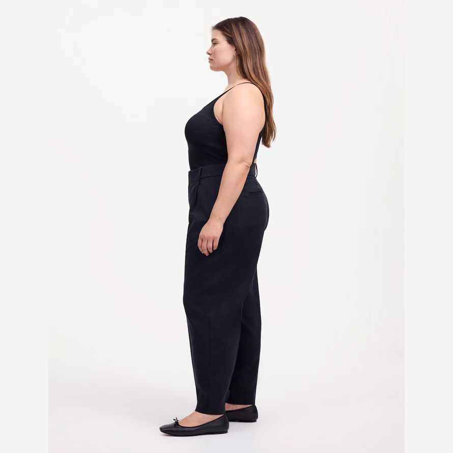 madewell plus ample directement womens pantalon noir