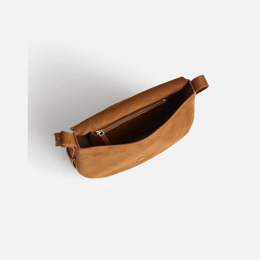 brun madewell le dakota du grand de femmes de sac de selle